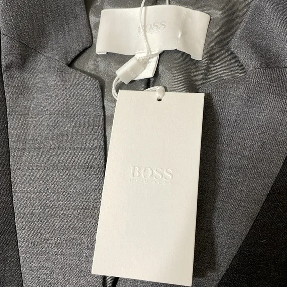 Boss Jayana Wool Contrast Collar Jacket size 0